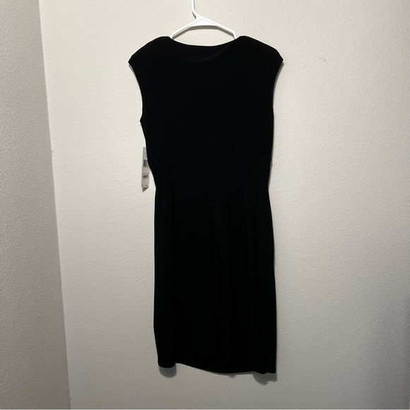Lauren Ralph Lauren Jersey knit black sleeveless dress 10p - Picture 5 of 9